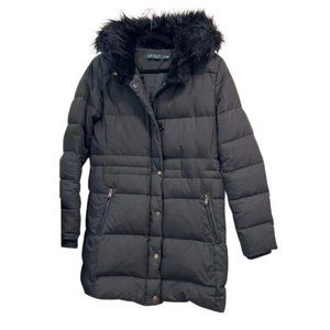RALPH LAUREN womens Long puffer coat